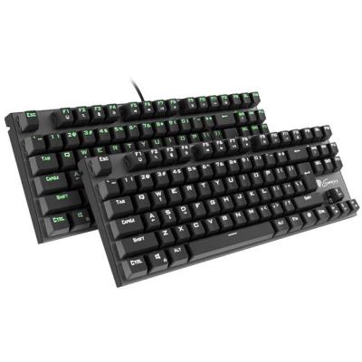 Мехнична клавиатура genesis thor 300 tkl, green backlight, outemu red switch, nkg-0944