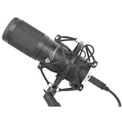 Микрофон genesis radium 400 studio, cardioid, usb, черен, ngm-1377