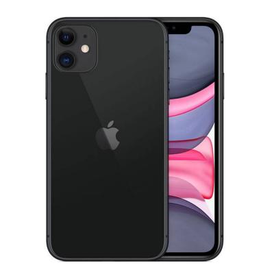 Смартфон apple iphone 11, 6.1 инча (1792 x 828) liquid retina ips lcd, 4gb/128gb, apple a13 bionic, ios 13, black, mwm02rm/a