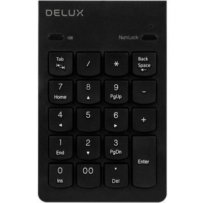 Безжична цифрова клавиатура delux k300gx, k300gx_vz