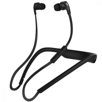 Безжични слушалки skullcandy smokin buds 2 wireless, bluetooth 4.1, черен, skull-s2pghw-174