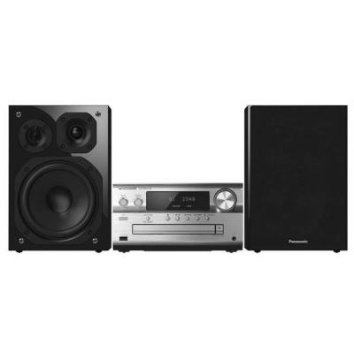 Микро hi-fi аудио система panasonic sc-pmx150egs, 2 channels, 120w, wireless, lan/ethernet, spotify connect, fm tuner