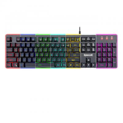 Геймърска клавиатура redragon dyaus 2 k509rgb-bk с rgb подсветка, k509rgb-bk_vz