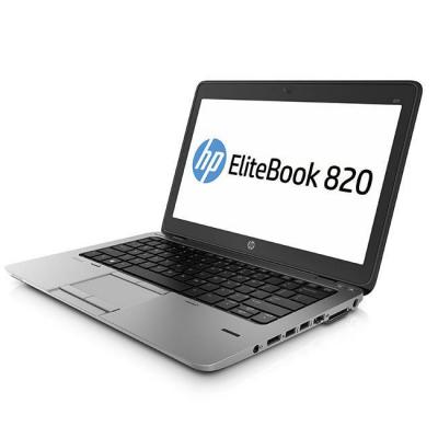 Лаптоп за home office hp elitebook 820 g1 - 12.5 инча - core i5 4300u - 8 gb ram - 240 gb ssd - refurbished
