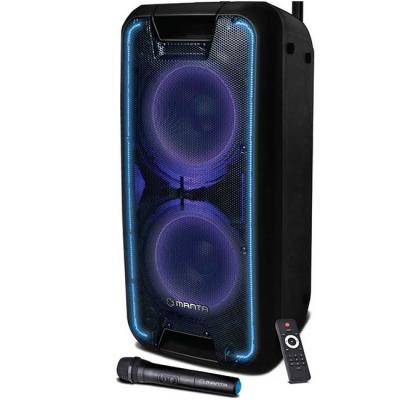 Преносима озвучителна караоке система, power audio spk5027 nerio, черен, 5902510608569
