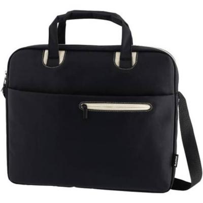 Чанта за лаптоп hama sydney, до 36 cm 14.1, инча, черен/бежов, hama-101930