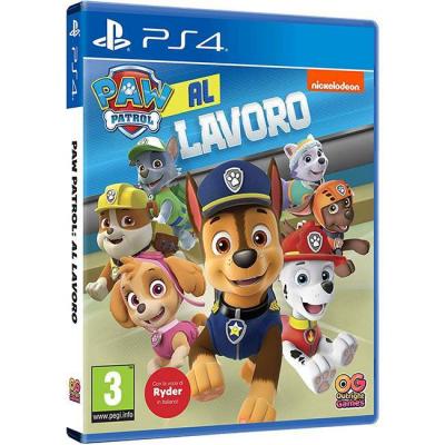 Игра paw patrol: al lavoro за playstation 4