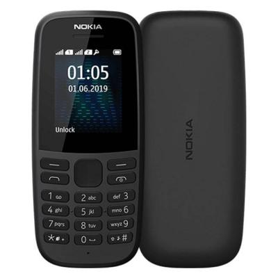 Мобилен телефон nokia 105 (ta-1174) dual sim black 2019, 16kigb01a07