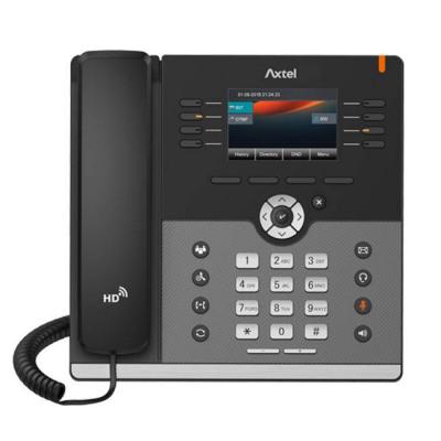 Ip телефон axtel 500w, 3.5-инчов цветен lcd дисплей, wifi и bluetooth, до 12 sip акаунта, ax-500w