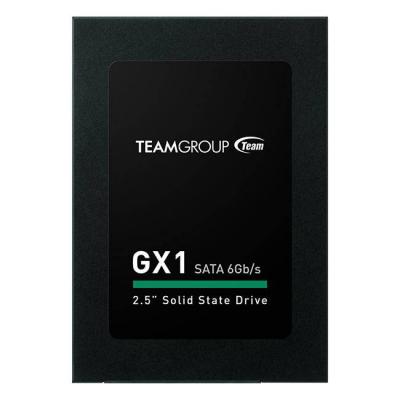 Диск solid state drive (ssd) team group gx1, 2.5 инча, 120 gb, sata 6gb/s, черен, team-ssd-gx1-120gb