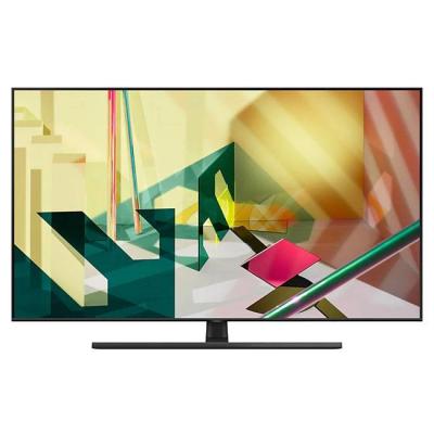 Телевизор samsung 55q70t qled flat, 55 инча (3840x2160), 3400 pqi, dual led, quantum hdr, dolby digital plus, bixby, bluetooth, qe55q70tatxxh