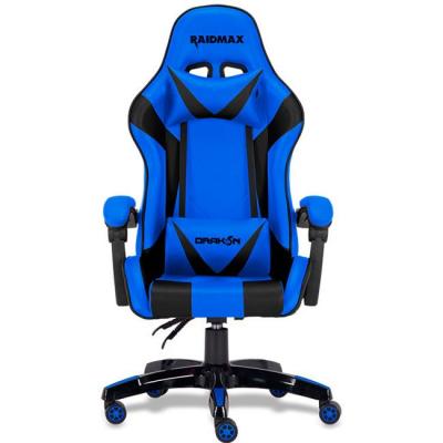 Геймърски стол raidmax drakon, син, dk602_blue