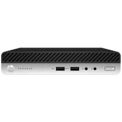 Компютър hp prodesk 400g5 dm intel core i5-9500t with intel uhd graphics 630, 8 gb ddr4-2666 sdram, 256 gb pcie nvme ssd, win. 10 pro 64, 7em18ea