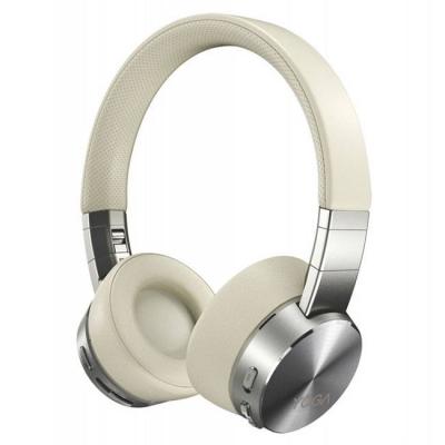 Безжични bluetooth слушалки lenovo yoga, wireless headphones, bluetooth 5.0, usb, сребристи, gxd0u47643