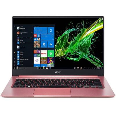 Лаптоп acer swift 3, sf314-57g-56x0, intel core i5-1035g1, 14 инча, fhd acer ,ips led lcd, geforce mx350 2gb, 8gb ram, 512gb ssd, розов, nx.huhex.001