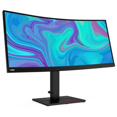 Монитор lenovo thinkvision t34w-20 wqhd, vertical alignment, curved, 21:9, 3440x1440, 17 ms, hdmi, dp, usb type-c gen1, 61f3gat1eu
