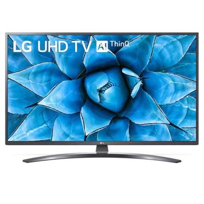Телевизор, lg 65un74003lb, 65 инча, 4k ips ultrahd tv 3840 x 2160, smart tv, thinq ai, quad core processor 4k, bluetooth, dark iron gray, сив, 65un740