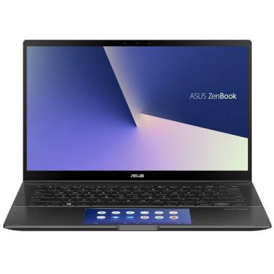 Лаптоп, asus zenbook flip, 14 инча ips fhd, ux463flc-wb501t, screen pad, intel core i5-10210u (6m cache, up to 4.2 ghz), touch glare, 8gb lpddr3, 512g