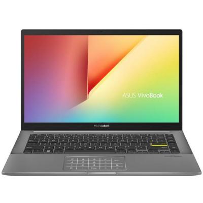 Лаптоп, asus vivobook s14 s433jq-wb713t, num pad, intel core i7-1065g7 (up to 3.9 ghz, 8m cache), 14 fhd (1920x1080) led ag, 8gb ddr4 on board, 512g p