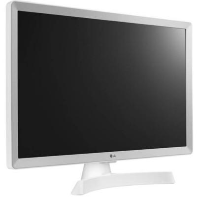 Монитор с тв тунер, lg 24tl510s-wz, 23.6 инча, wva, led non glare, smart webos 3.5, tv tuner dvb-t2/c /s2, 1000:1, бял, 24tl510s-wz