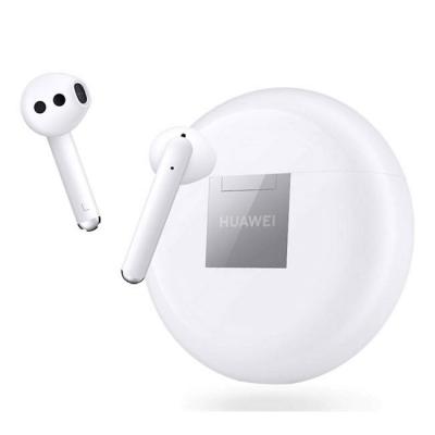 Слушалки huawei freebuds 3, ceramic white, cm-h-shark, tws earbuds, bluetooth 5.1 soc, 30mah/410mah li-ion, 6901443346523