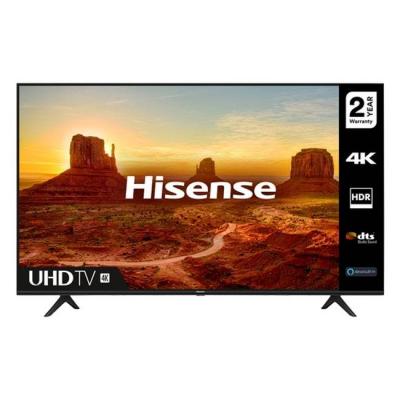 Телевизор hisense a7100f, 55 инча 4k ultra hd (3840x2160), led, hdr, smart tv, wifi, hdmi, usb, dvb-t2/c/s2, 55a7100f