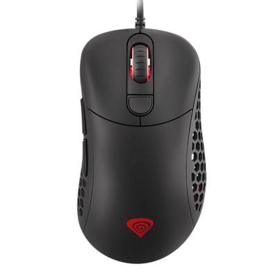 Геймърска мишка genesis ultralight xenon 800, 16000 dpi, pmw3389, rgb подсветка, черен, nmg-1629