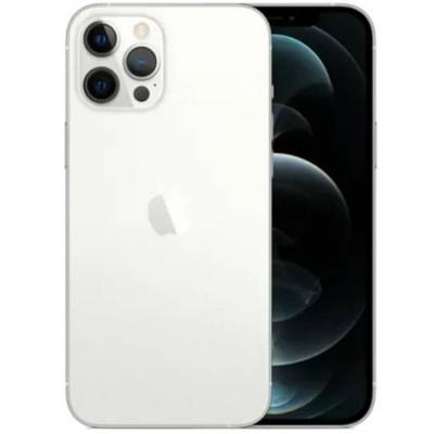 Смартфон apple iphone 12 pro max 128gb, silver - бял, mgd83gh/a