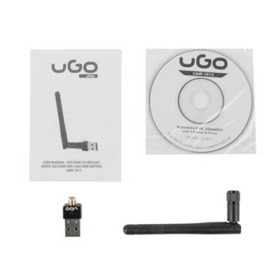 Адаптер ugo mini wifi wireless card adapter with 2dbi antenna,uaw-1013