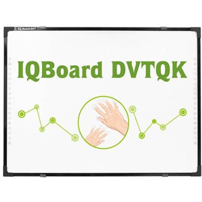 Интерактивна дъска iqboard dvtqk 87 инча, 10 touch, 4:3, инфраред камера, 32768x32768, tn087dsxkwm