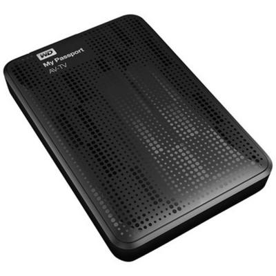 Външен диск wd my passport av-tv 1tb tv storage incl mounting kit retail,wdbhdk0010bbk-eesn