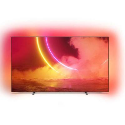 Телевизор philips 55 oled 4k uhd android tv 3-sided ambilight p5 ai perfect picture dolby atmo, 55oled805/12