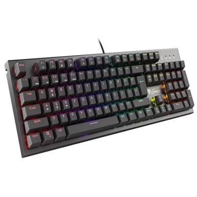 Клавиатура genesis mechanical gaming keyboard thor 300 rgb us layout rgb backlight red switch software, nkg-1595