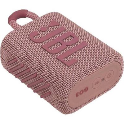 Тонколона jbl go 3 pink portable waterproof speaker, 4.2 w rms, bluetooth 5.1, jblgo3pik