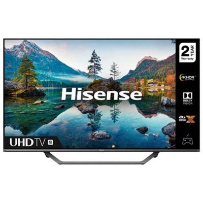 Телевизор hisense 50 инча a7500f, 4k ultra hd 3840x2160, led, 4k hdr, smart tv, wifi, bt, 3xhdmi, 2xusb, lan, dvb-t2/c/s2, grey, 50a7500f