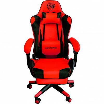 Геймърски стол roxpower gaming t-rox gc75, червен