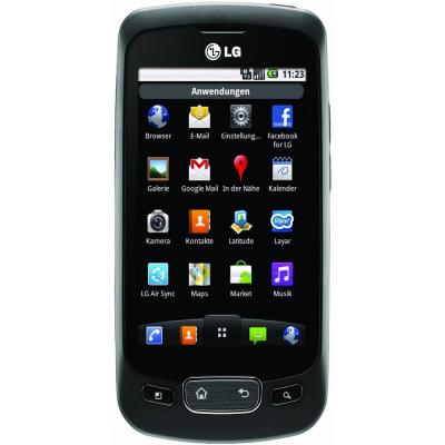Lg optimus one p500 smartphone, 3.2' hvga touch display, cpu 600mhz, 3mp, 170mb memory, 802.11b.g, agps, android 2.2 os, black - lgp500bk