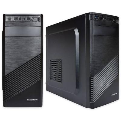Компютърна кутия със захранване trendsonic fc-f61a atx 550w 120mm, черен