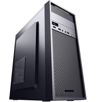 Кутия за настолен компютър powercase 173-g04, 500w, черна, pc173g04