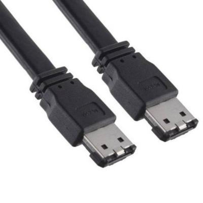 Интерфейсен кабел за твърд диск estillo esata, 1m, черен, est-serial-cable-int-1m