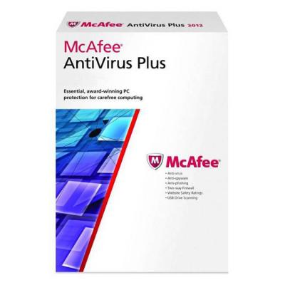Антивирусен софтуер mcafee anti-virus plus / 1 година