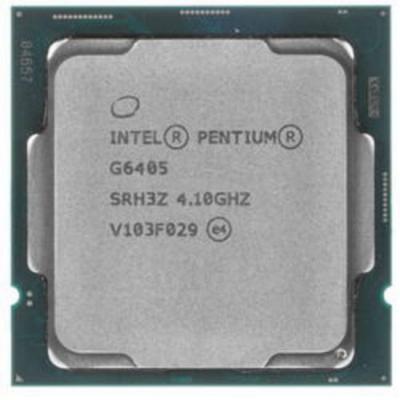Процесор intel pentium g6405 (4.1ghz, 4mb, lga1200), кутия, bx80701g6405srh3z