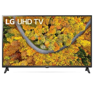 Телевизор lg 50up75003lf, 50 инча 4k ips ultrahd tv, thinq ai, quad core 4k, wifi 802.11ac, hdr10,  hdmi,dark gray, 50up75003lf