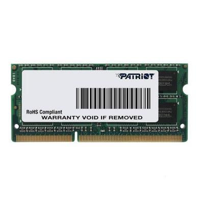 Ram памет patriot signature for ultrabook sodimm ddr3 8gb l, psd38g1600l2s