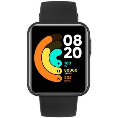 Смарт часовник xiaomi mi watch lite, черен, bhr4357gl