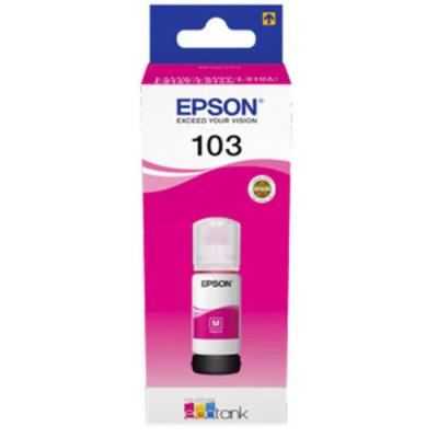 Бутилка с мастило за epson 103 c13t00s34a - magenta - 65ml, 201epst00s34a