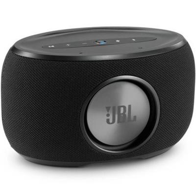 Безжичен bluetooth спийкър jbl link 300, с гласово управление, черен, изложбен артикул без оригинална опаковка !!!