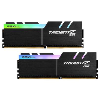 Ram памет g.skill trident z rgb, 16 gb (2 x 8 gb) ddr4, pc4-25600, 3200 mhz, cl16, 1.2 v, f4-3200c16d-16gtzr, gskill-f4-3200c16d-16gtzr