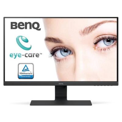 Монитор benq gw2780, 27 инча ips led, 5ms, 1920x1080 fhd, stylish monitor, eye care, flicker-free vga, hdmi, dp, 9h.lgelb.cpe