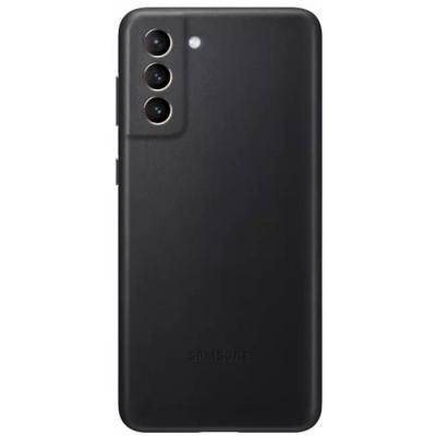 Калъф samsung s21 leather coverblack, ef-vg996lbegww